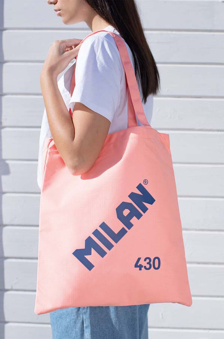 Tote bag Milan 1918 rosa