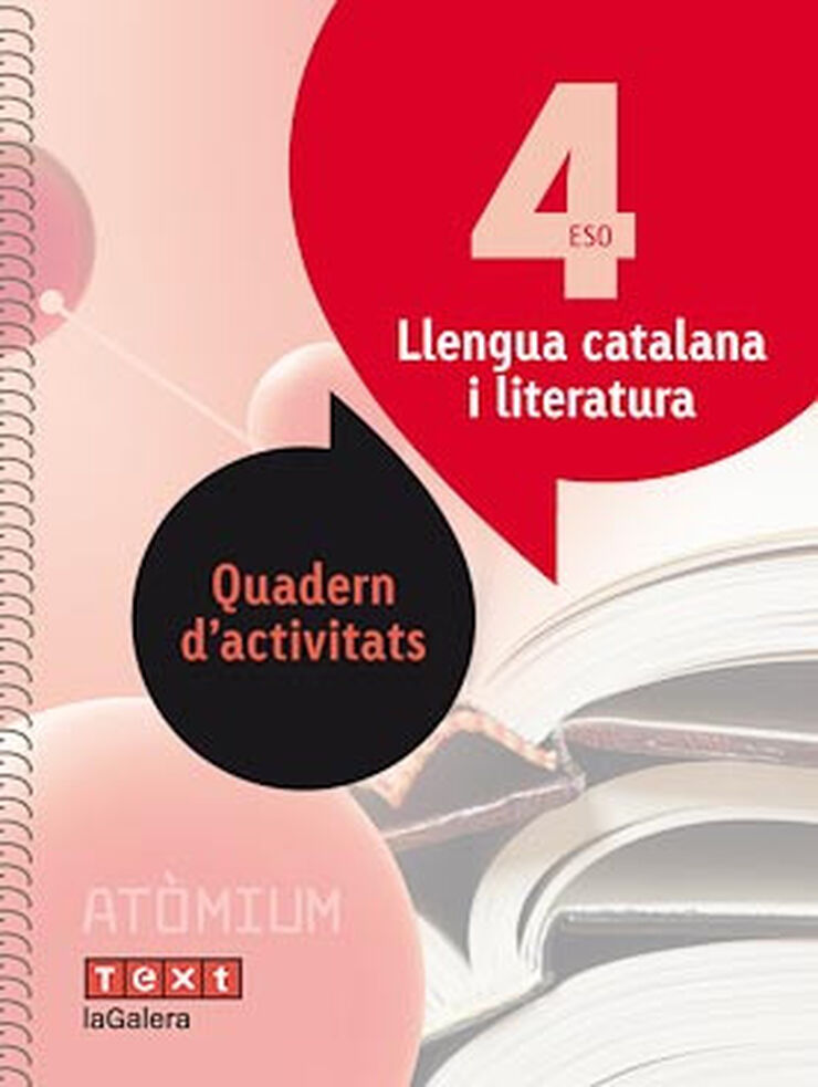 Llengua i Literatura Quadern Atòmium 4T ESO