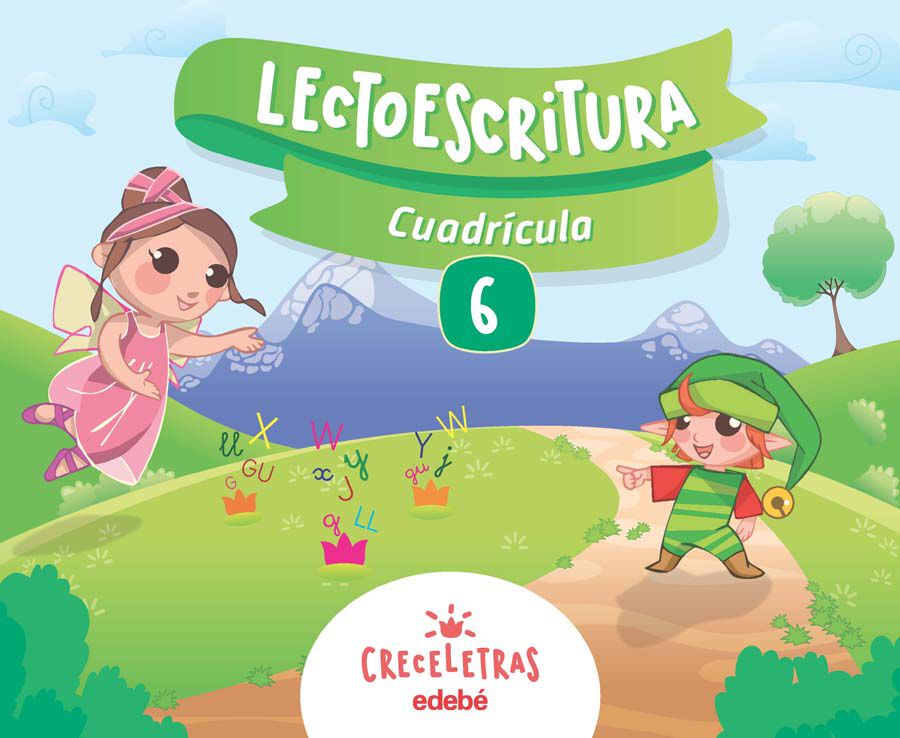 Lectoescritura 6 Cuadricula Infantil 5 A&ntilde;os