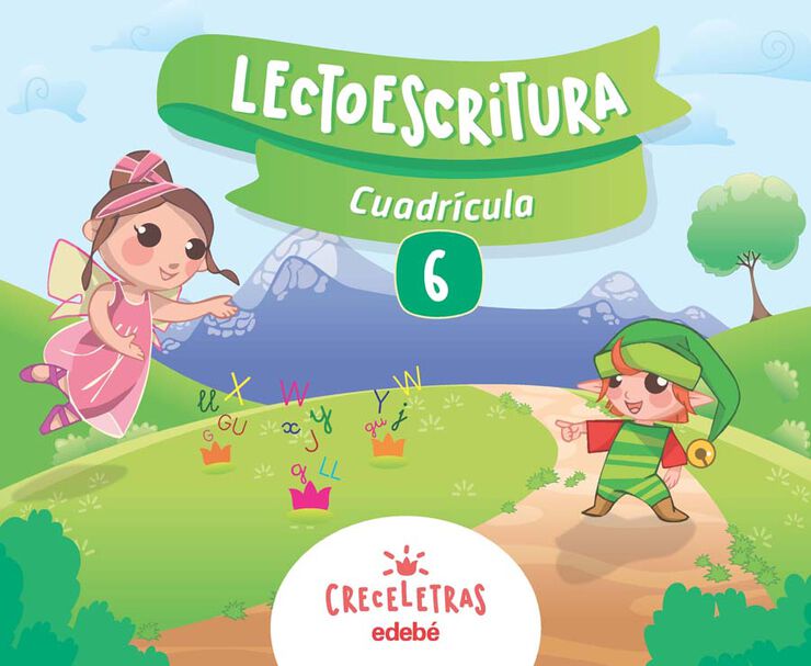 Lectoescritura 6 Cuadricula Infantil 5 Años