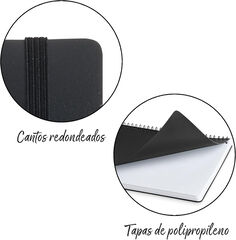 Agenda Escolar Activa D/P Mult. 2026-2027 Negro