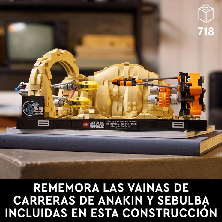 LEGO® Star Wars TM Diorama: Cursa de Vaines de Mos Espa 75380