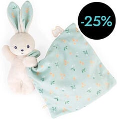 Mantita Doudou Conejo Ramos cítricos