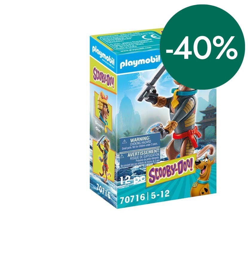 Playmobil Scooby Doo samur&aacute;i 70716