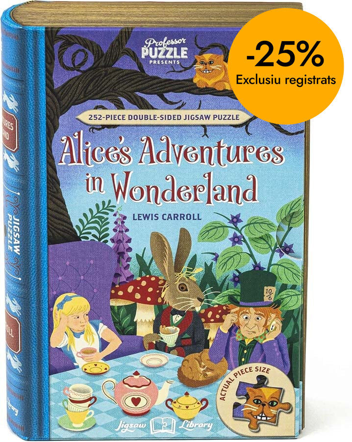 Puzle Alicia al Pa&iacute;s de les Meravelles