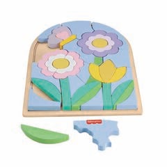 Fisher Price Encaje Madera Flores
