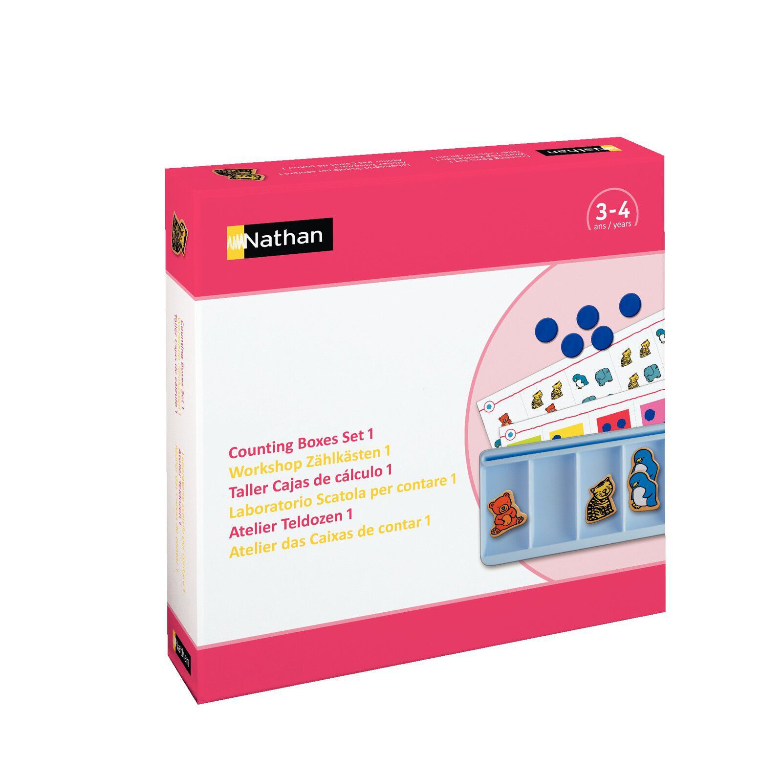 Taller cajas para contar 1