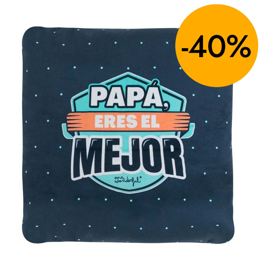 Manta amb funda Mr. Wonderful Pap&aacute; eres el mejor