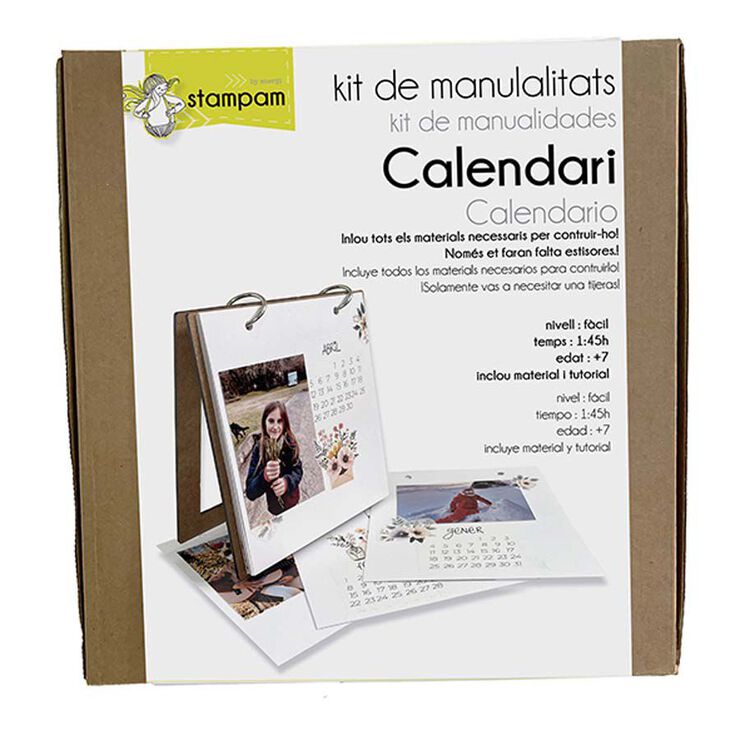 Kit de manualidades Calendario Stampam