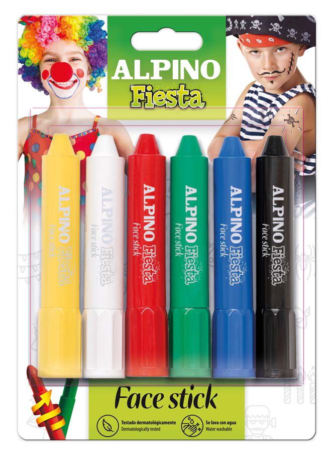 Maquillaje en barra&nbsp;Alpino Stick&nbsp;6 colores