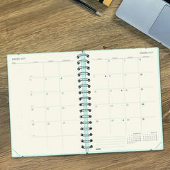 Agenda Finocam 16M Haiku E10 Sem/Vista Castellano 2026-27 Azul