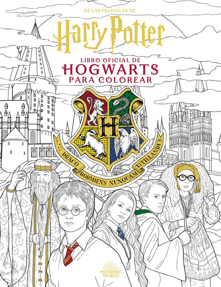 Harry Potter. Libro oficial de Hogwarts para colorear