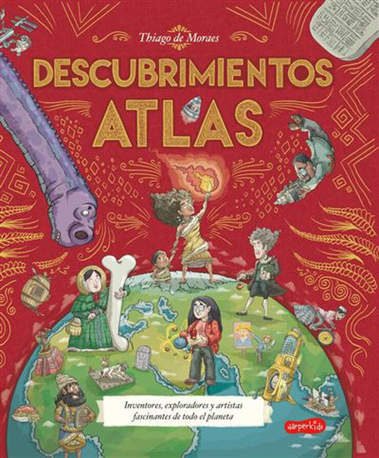 Atlas de descubrimientos (no ficción ilustrado)