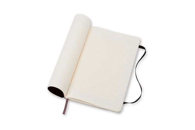 Libreta Moleskine Soft XL negro raya