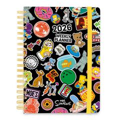 Agenda A5 sem/vista mult 2026 Simpsons