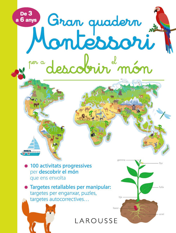 Gran quadern Montessori per descobrir el m&oacute;n