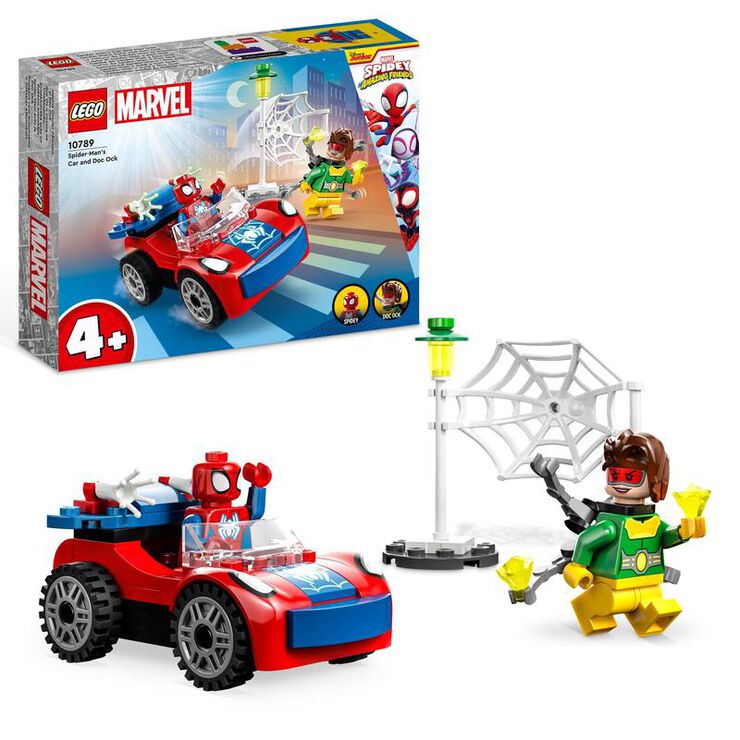 LEGO® Marvel Coche de Spider-Man y Doc Ock 10789