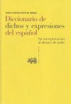 Diccionario de dichos y expresiones del espa&ntilde;ol