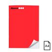 Llibreta grapada Abacus A4 48 fulls 4x4 vermell
