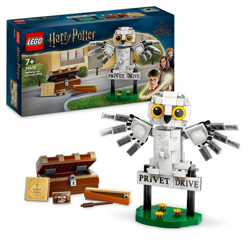 LEGO&reg; Harry Potter TM Hedwig&trade; en el N&uacute;mero 4 de Privet Drive 76425
