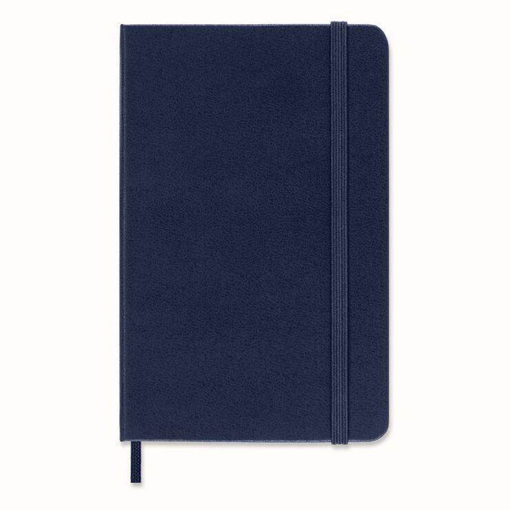 Libreta Moleskine P Azul Liso