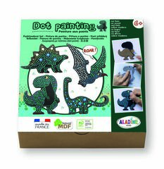 Kit Aladine Pinta con Puntos Dinos