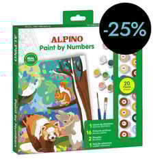 Pinta por números Alpino Forest