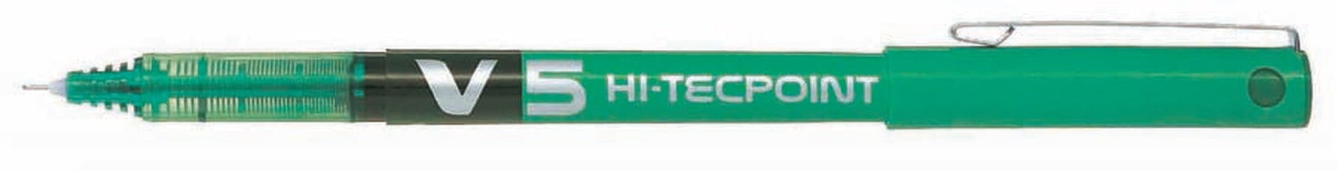 Roller Pilot V5 Hi-Tecpoint verde