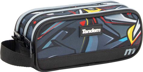 Estuche Tandem Graff 3 cremalleras