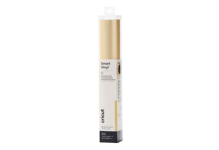 Vinilo Smart permanente 33x91cm glitter oro