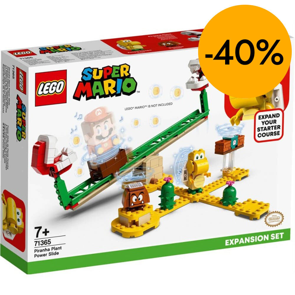 LEGO&reg; Super Mario Expansi&oacute; Derrapada De La Planta Piranya 71365