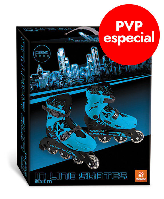 Patins En Linea Mondo Spa Blaus T/33-36
