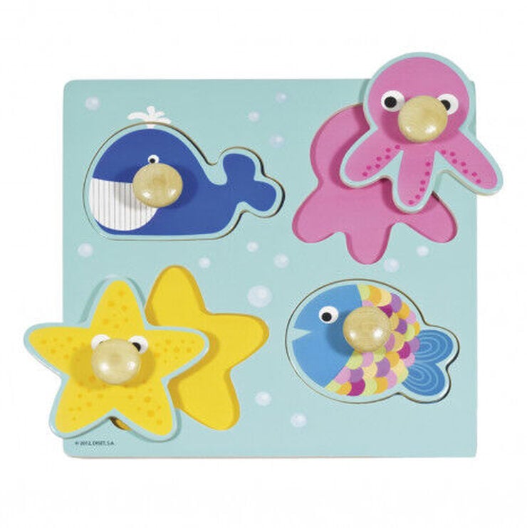 Animals del mar Puzle d'Encaix