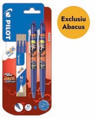 Bolígrafo retáctil Pilot Frixion Naruto 2u + 3 recambios