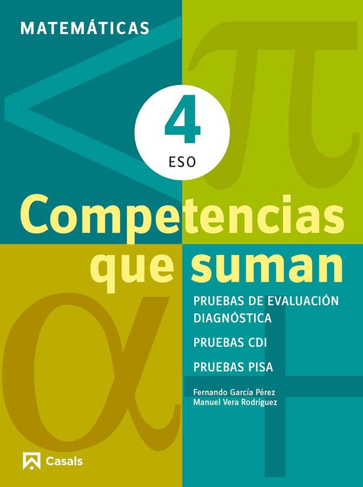 Competencias Que Suman 4 Eso. Matematicas