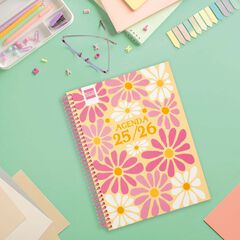 Agenda Finocam escolar Diva 1/4 setm/vista cat 2025-26 spring