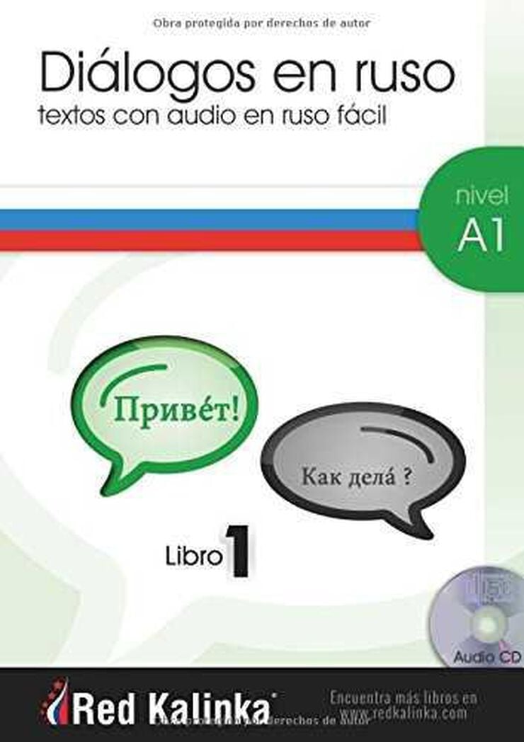 Di&aacute;logos en ruso f&aacute;cil. Nivel A1. Libro 1