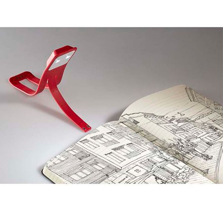 Llum de Lectura Moleskine vermell