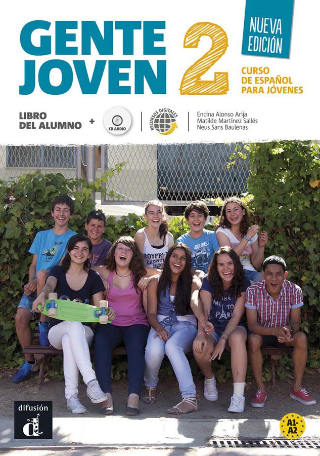 Gente Joven Nueva Edici&oacute;n 2 Libro del alumno + CD