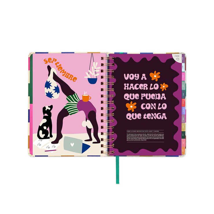 Agenda escolar UO sem/vista castellano 2025-26 Profe
