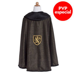 Capa Cavaller metalica daurada De 4 a 6 anys