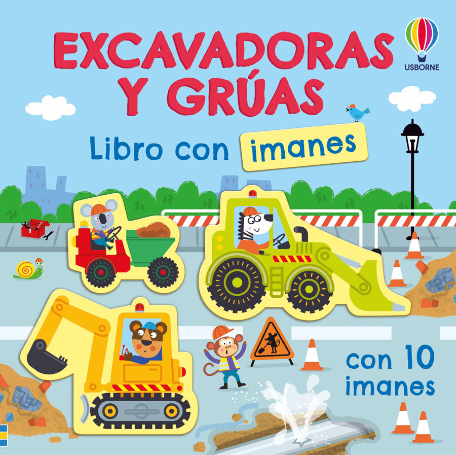 Excavadoras y gr&uacute;as