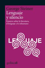 Lenguaje y silencio Lenguaje y silencio