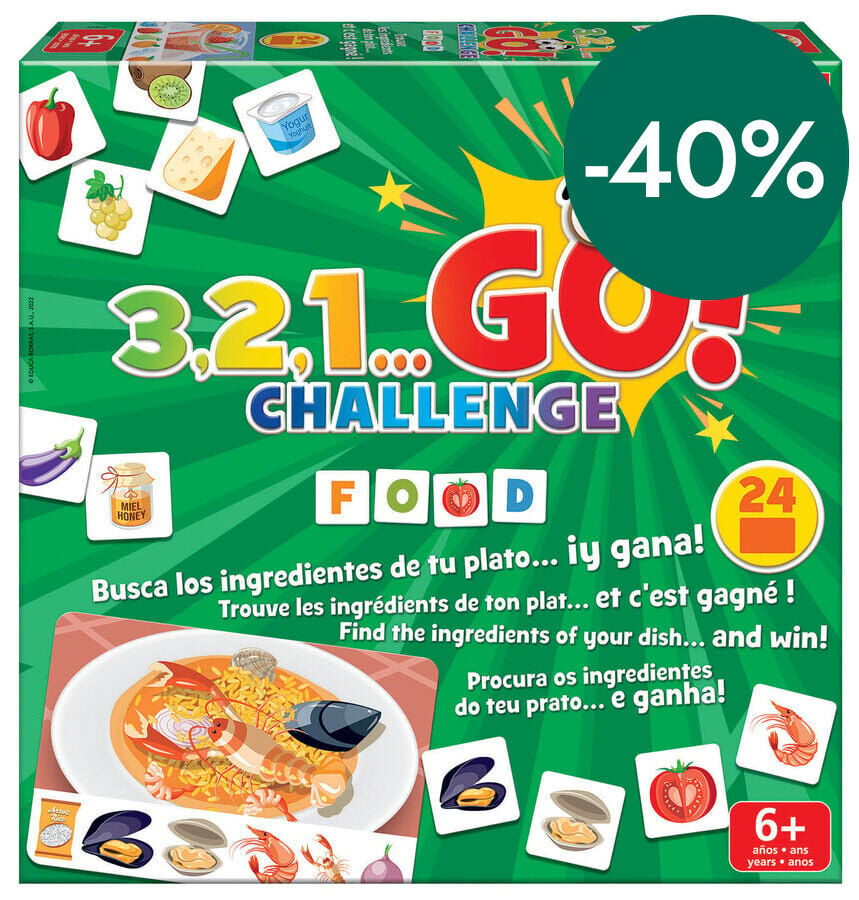 3,2,1 Go Challenge - Food