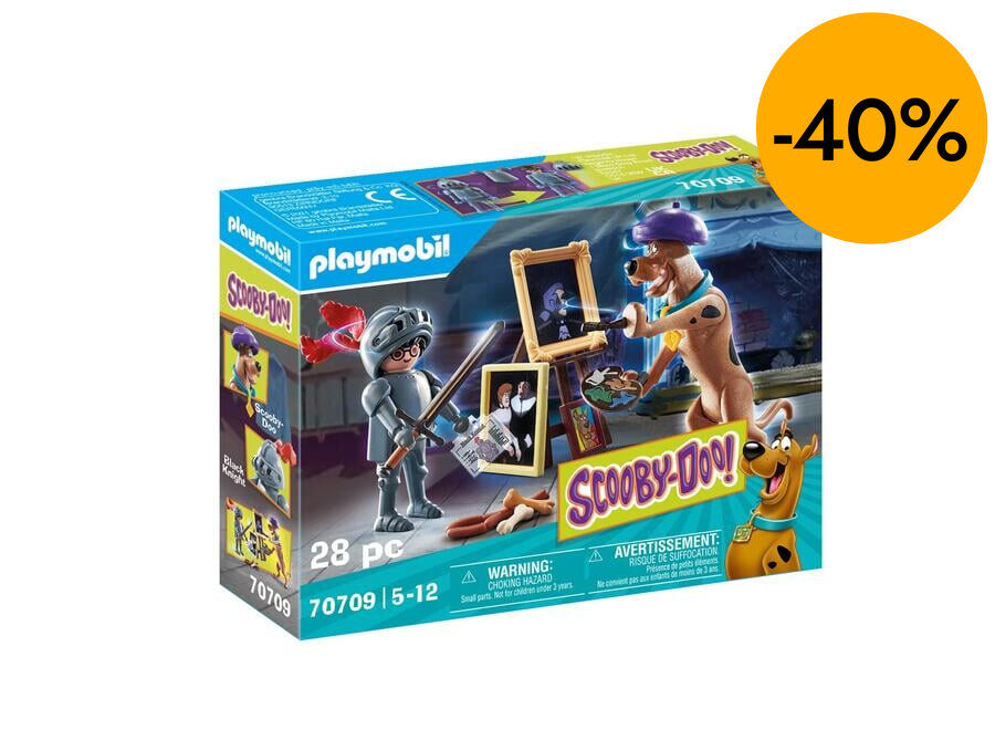 Playmobil Scooby Doo Aventura black knight 70709