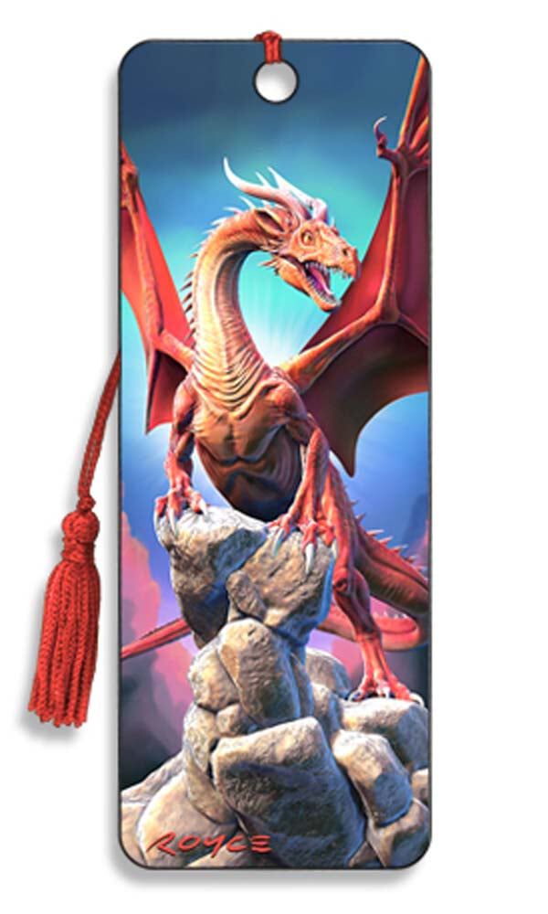 Marcap&aacute;ginas 3D red dragon