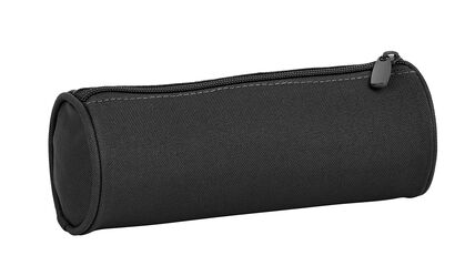 Estuche portalápices Safta Basic Redondo Negro