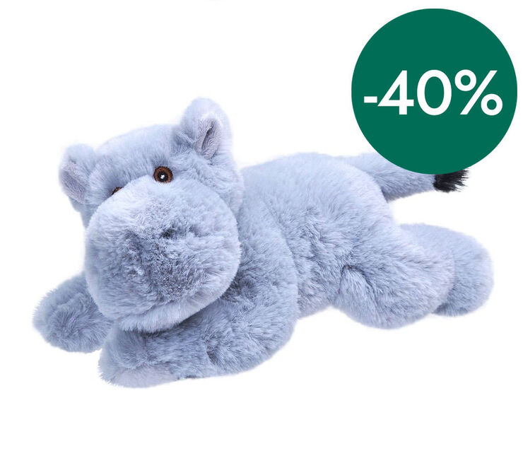 Peluche Hipopótamo Ecokins 20 cm