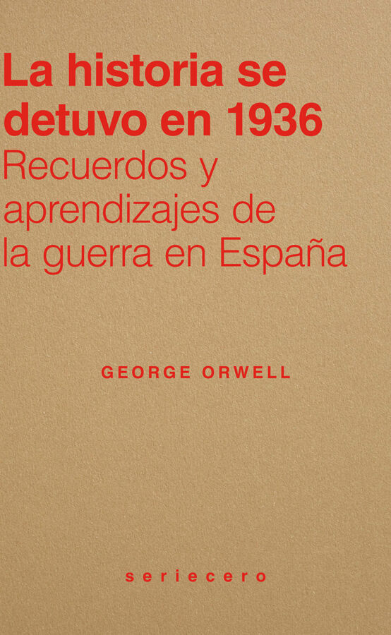 La historia se detuvo en 1936