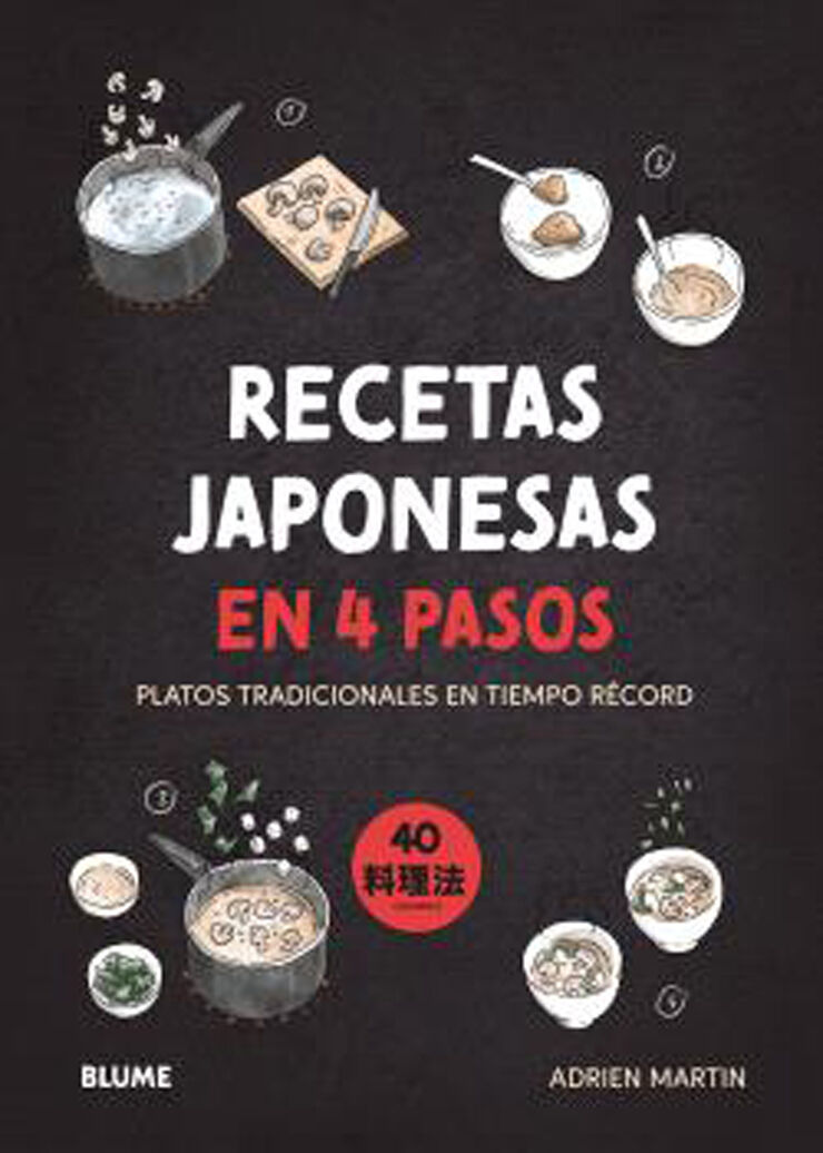 Recetas japonesas en 4 pasos